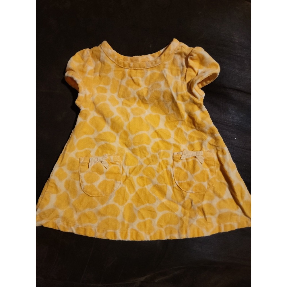 Gymboree layette line baby giraffe dress size 0 3 months